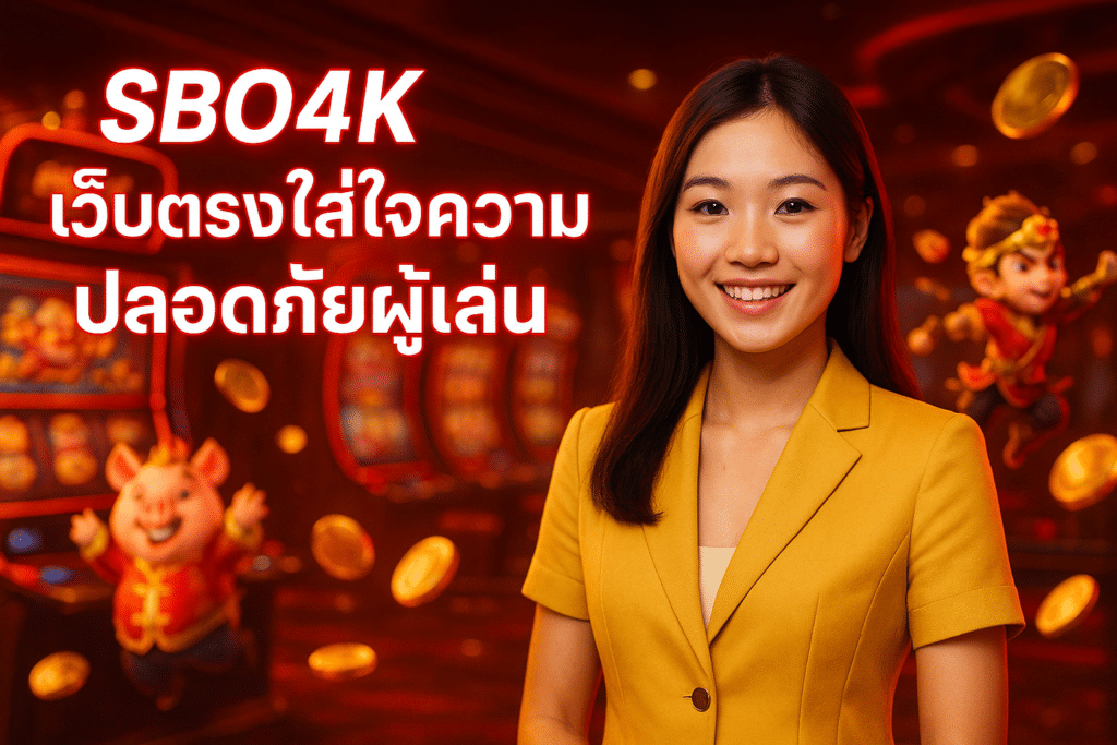 SBO4K เว็บตรงใส่ใจความปลอดภัยผู้เล่น