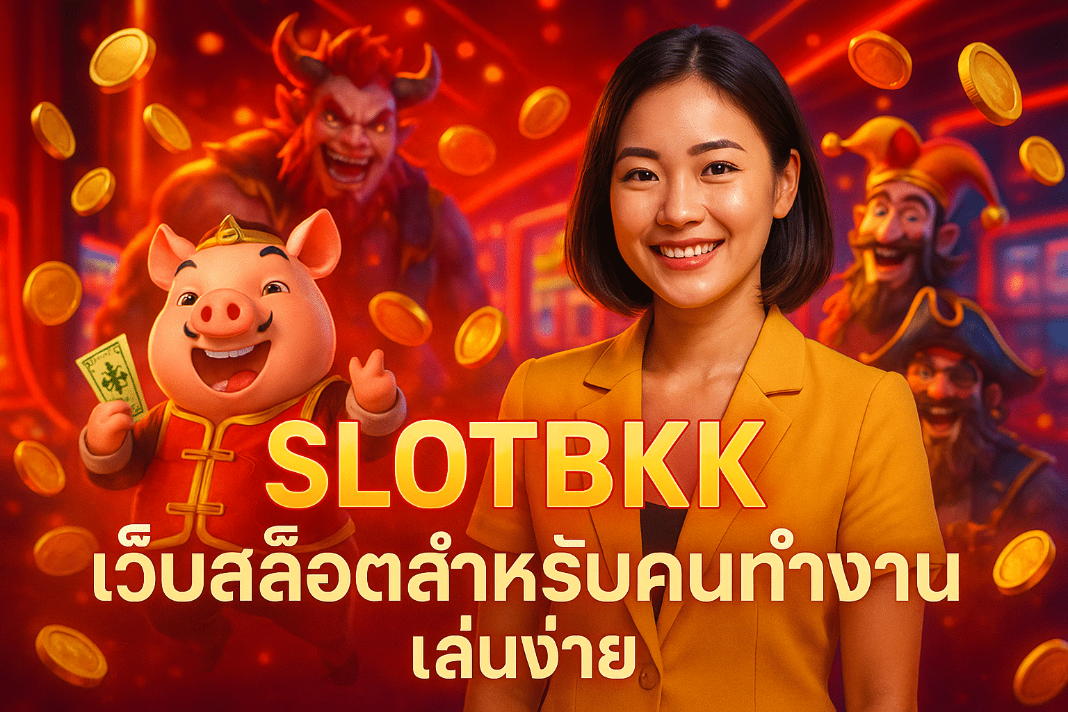 SLOTBKK เว็บสล็อตสำหรับคนทำงาน เล่นง่าย