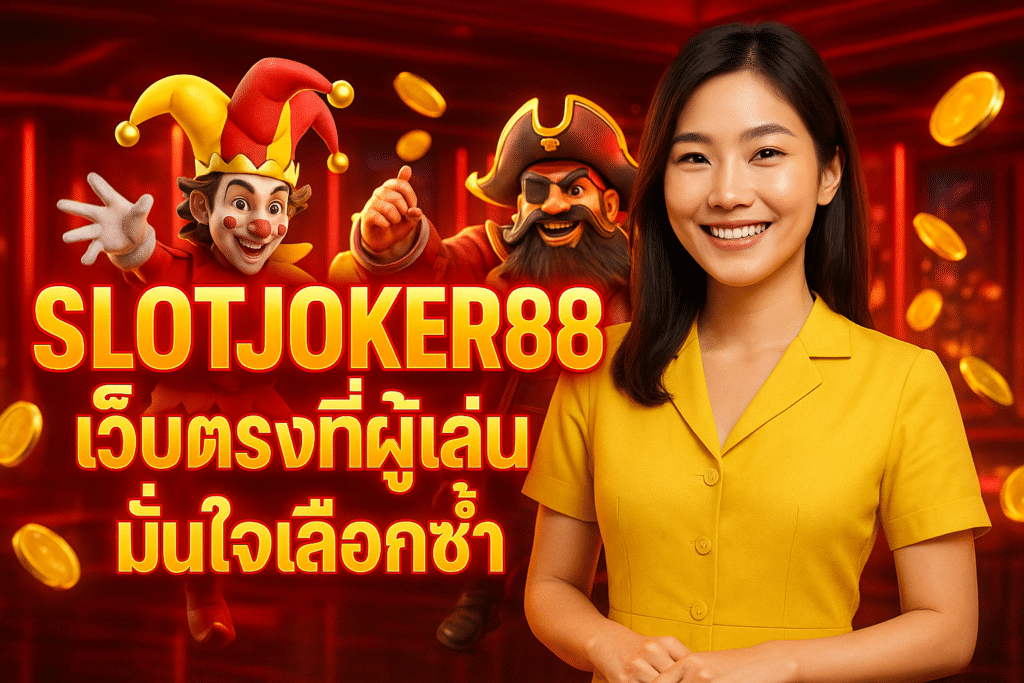 SLOTJOKER88 เว็บตรงที่ผู้เล่นมั่นใจเลือกซ้ำ